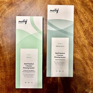 NWT Motif C-Section Dressings Step 1 & 2